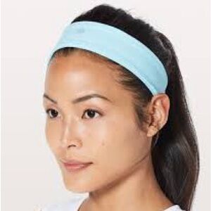 lululemon athletica Light Blue Yoga Headband